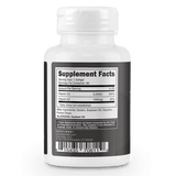 TeamKeto Vitamin K2 & D3 supplement facts label. 100mcg K2 and 5,000IU D3 per serving, gluten-free and keto-friendly.