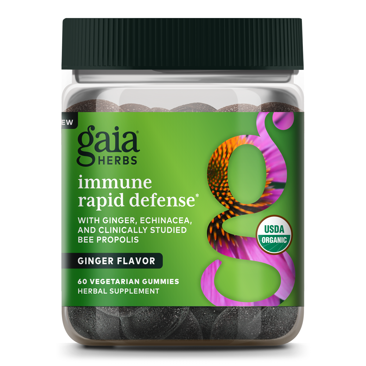Gaia Professionals - Immune Rapid Defense Gummies - 60 ct