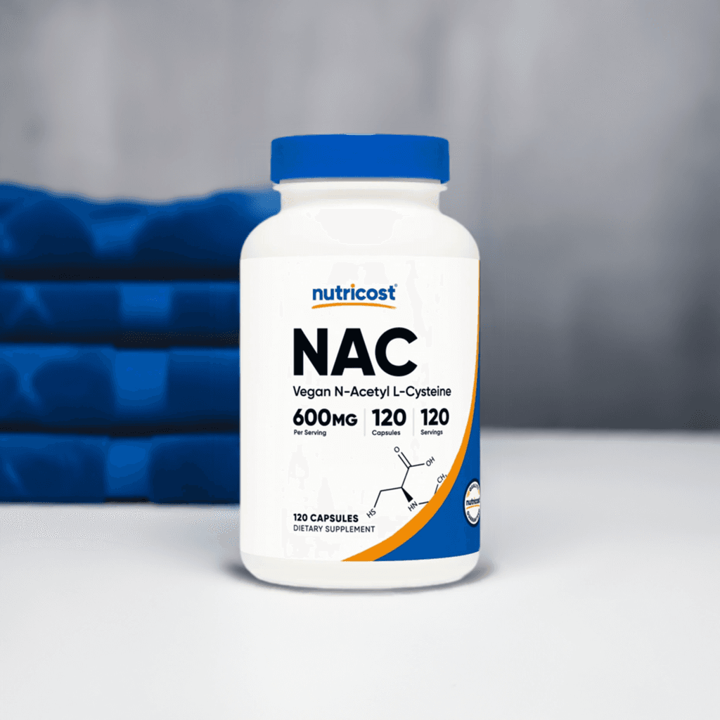 Nutricost N-Acetyl L-Cysteine(NAC)600mg-Glutathione Support Supplement Velite Armor Nutricost N-Acetyl L-Cysteine(NAC)600mg-Glutathione Support Supplement Velite Armor