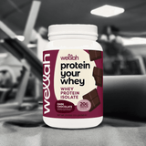 Wellah Protein Your Whey in fitness environment