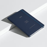 Light gray Velite Armor Premium Notebook with clean design and elastic closure, perfect for modern 2025 productivity needs.