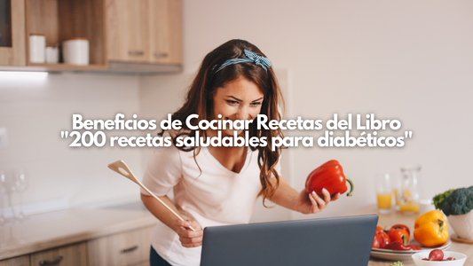 Libro con recetas saludables para diabéticos, ideal para mejorar la nutrición y el bienestar