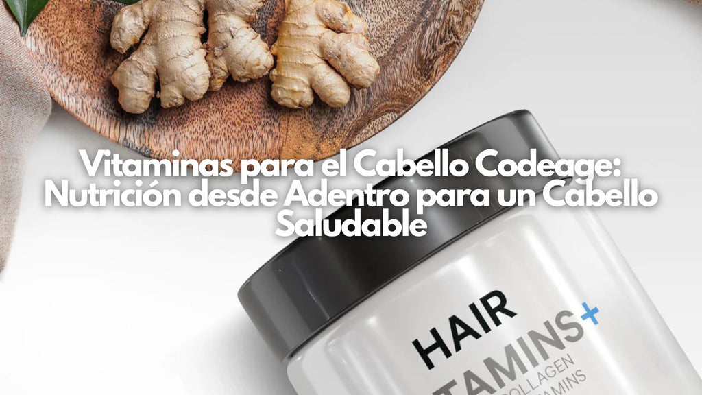 Vitaminas para el Cabello Codeage: Nutrición desde Adentro para un Cabello Saludable