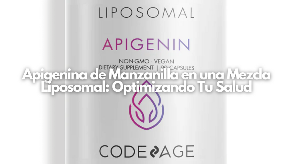 Apigenina de Manzanilla en una Mezcla Liposomal: Optimizando Tu Salud