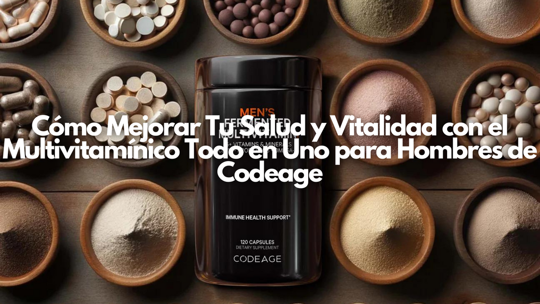 Foto de portada del producto de multivitamins by Codeage for men