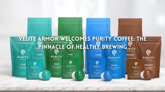 Velite Armor Welcomes Purity Coffee: The Pinnacle of Healthy Brewing