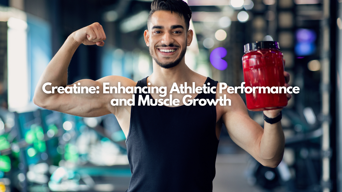 Athlete lifting weights representing the benefits of creatine for muscle growth
