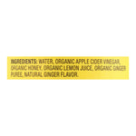 Bragg - Apple Cider Vinegar Ginger Lemon Honey Refresh - Case Of 12-16 Fz