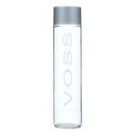 VOSS Still 375ml glass bottle with minimalist design – pure artesian water for everyday hydration.