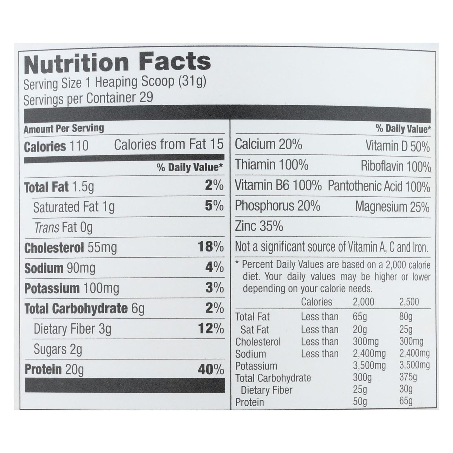 Vanilla Designer Whey 2 lb: 100% Whey Protein Powder- Designer Protein