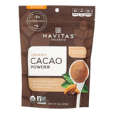 Navitas Naturals Cacao Powder - Organic - Raw - 8Oz - Case Of 12