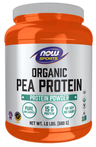 Pea Protein, Organic Powder Now Sports