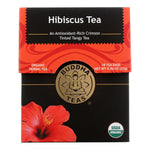 Buddha Teas - Organic - Hibiscus - Case Of 6 - 18 Count