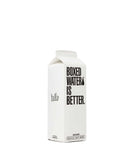 Boxed Water 500 ml – Pure & Sustainable Carton Packaging in a minimalist product shot, highlighting its clean design and recyclable carton.