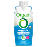Orgain Organic Protein Shakes - Vanilla Bean - Case Of 12 - 11 Fl Oz.