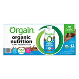 Orgain Organic Protein Shakes - Creamy Chocolate Fudge - Case Of 12 - 11 Fl Oz.