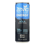 Zevia Zero Sugar Energy Drink, Kola, 12 oz Cans (12-Pack)