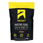 Ascent Native Fuel Chocolate Whey Protein Powder - 2 Lb