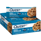 Quest - Bar Oatmeal Chocolate Chips - Case Of 12 - 2.12 Oz