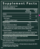 Bronchial Wellness Syrup Supplement Facts label detailing herbal ingredients and dosage

