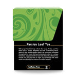 Parsley Leaf Tea story panel highlighting traditional wellness uses and refreshing herbal profile


