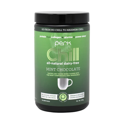 Chill All-Natural Non-Dairy Mint Chocolate (18 Servings) - Perk Energy