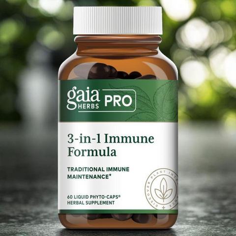 Gaia Professionals 3-in-1 Immune Formula - 60 ct