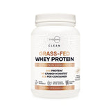 TypeZero Grass-Fed Whey Protein Concentrate Vanilla flavor with 24g protein per serving, keto-friendly, gluten-free, and sweetened with stevia.