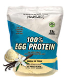 Egg white protein vanilla powder supplement 2lb bag by Healthy 'N Fit

