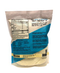 Side view of Healthy 'N Fit Egg Protein Vanilla powder with ingredient list


