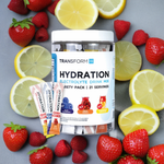 Hydration Electrolyte Drink Mix with fruits and flavors