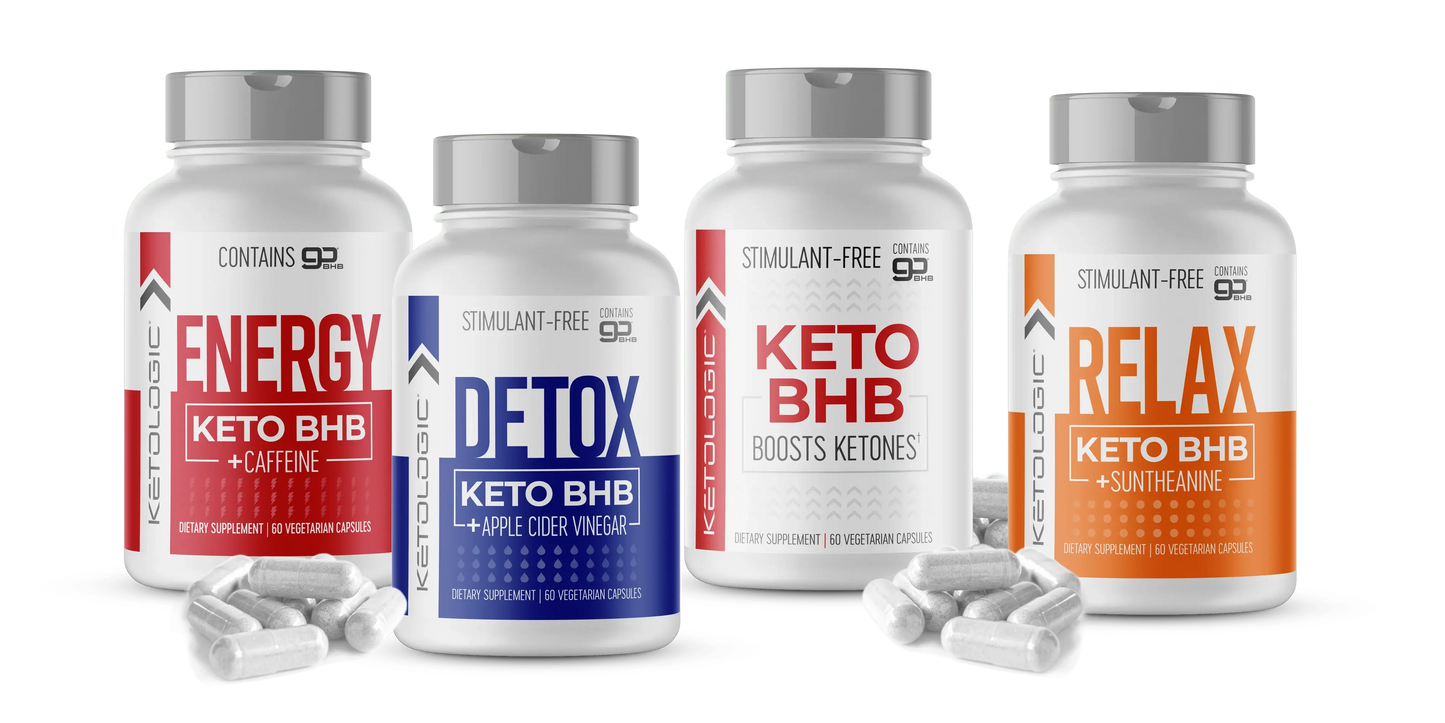 KETO BHB + ENERGY Capsules - Ketologic