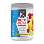 KetoEnergy BHB + Caffeine (30 Servings) Raspberry Lemonade - Ketologic