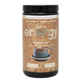 Perk Energy Tan Mocha Latte container front view