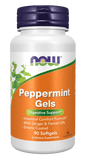 NOW Foods Peppermint Oil Enteric Softgels – 90 capsules for natural digestive comfort and enteric-coated formula

