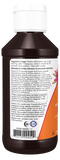Nature’s Plus B-12 liquid supplement bottle showing suggested use, dosage information, and quality certifications.