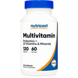 Nutricost Multivitamin With Probiotics (Unisex) 120 Vegetarian Capsules