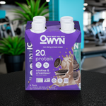 OWYN Cookies & Creamless Protein Drink – Plant-based protein 20g multipack for daily performance and recovery.