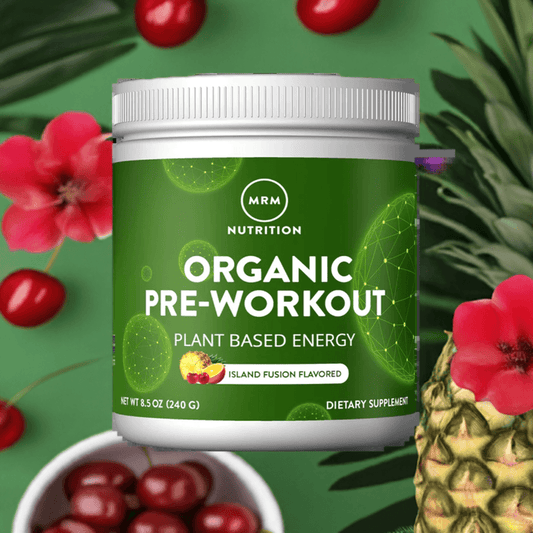Pre-entrenamiento orgánico sabor Island Fusion