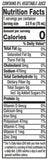 "Nutrition facts label for Extra Strength Pickle Juice Shot showing zero sugar, 15x electrolytes, and USDA Organic certification."
