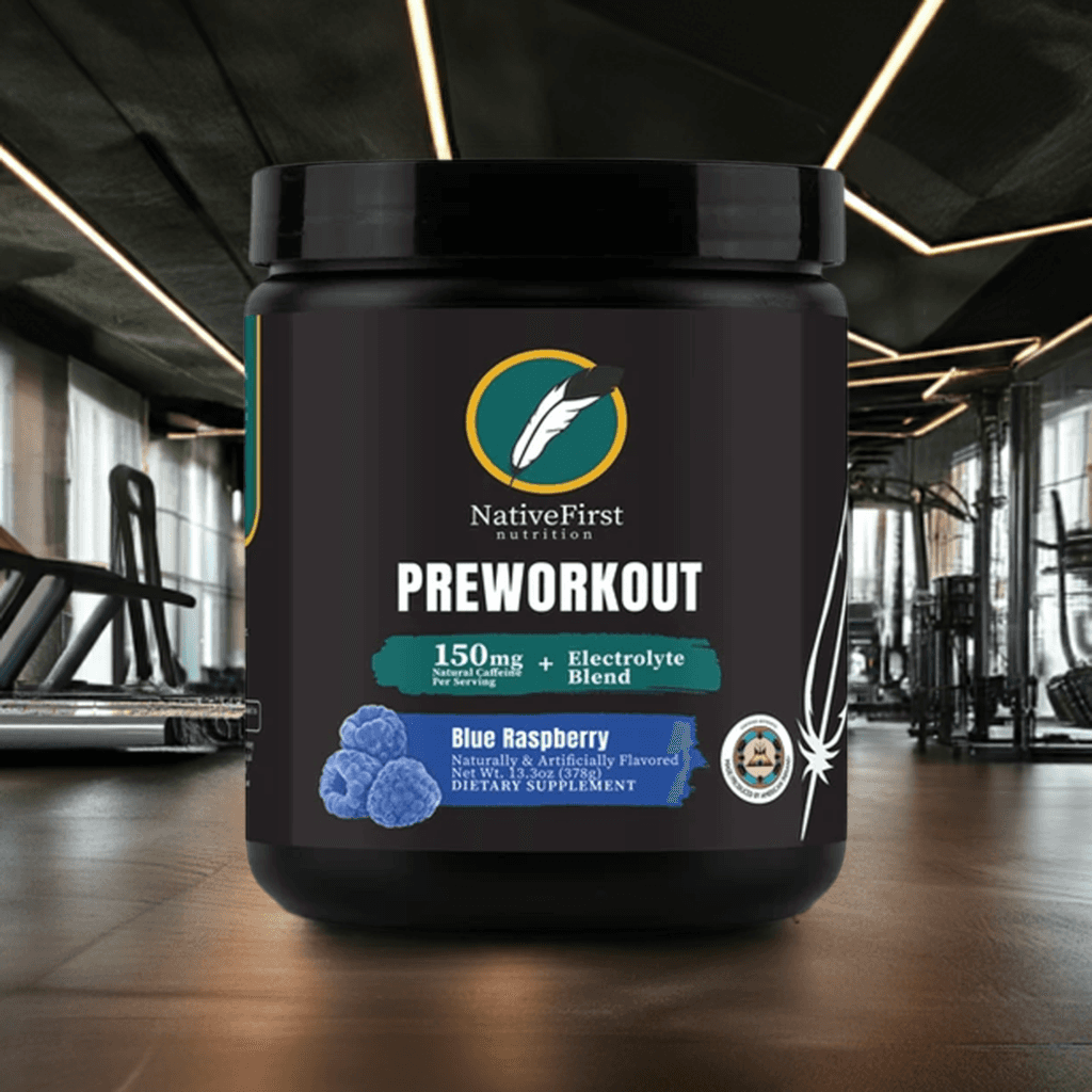 PreWorkout - Blue Raspberry- NativeFirst Nutrition