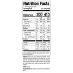 Nutrition facts label for Probar Meal Bar Oatmeal Chocolate Chip, showcasing calorie and macronutrient content per 3 oz serving