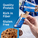 Hand Holding Quest Protein Bar – Quality Protein, Rich in Fiber, Gluten-Free Snack