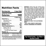 Quest Ranch Protein Chips nutrition facts – high protein, low carb, keto-friendly chips information

