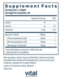 Ultra Pure® Fish Oil 700 Pharmaceutical Grade - Vital Nutrients