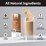 Slate Classic Chocolate Shake made with natural ingredients, no added sugar, and 20g of clean protein.