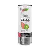 Single Celsius Sparkling Kiwi Guava can, sparkling fitness drink with 200mg caffeine and guava kiwi flavor