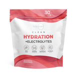 Front view of Type Zero Hydration Stick Packs in Strawberry Watermelon flavor, featuring zero sugar, stevia, and 14 essential vitamins and minerals.
