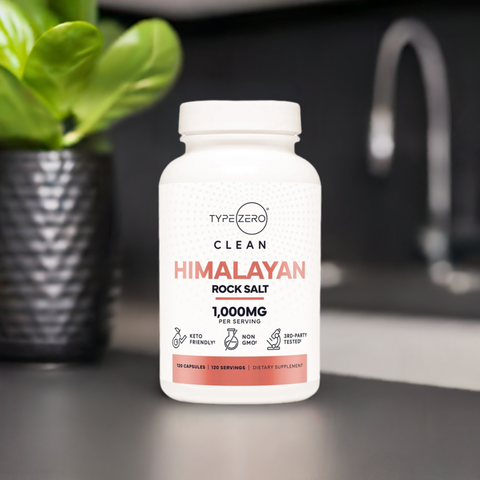 Type Zero Pink Himalayan Salt Capsules