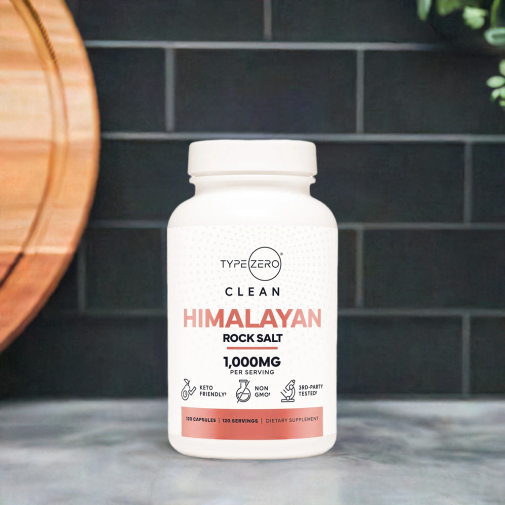 Type Zero Pink Himalayan Salt Capsules